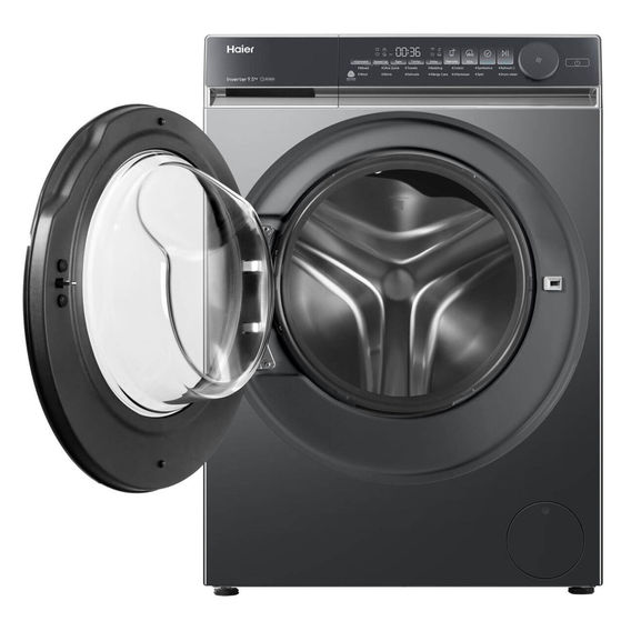 Haier 9.5kg Front Loader Washing Machine Black Haier 9.5kg Front Loader Washing Machine Black