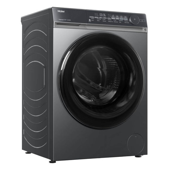 Haier 9.5kg Front Loader Washing Machine Black Haier 9.5kg Front Loader Washing Machine Black