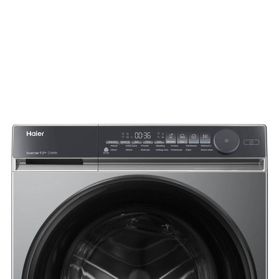Haier 9.5kg Front Loader Washing Machine Black Haier 9.5kg Front Loader Washing Machine Black