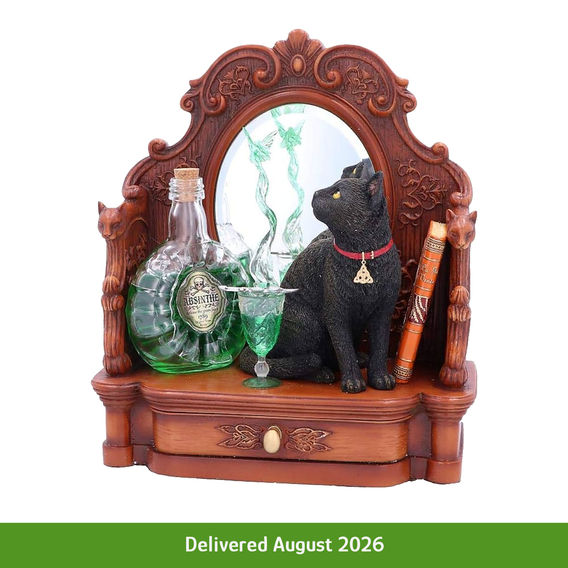 Absinthe Cat Figurine by Lisa Parker