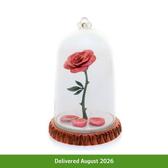 Disney Beauty & The Beast Statuette Enchanted Rose