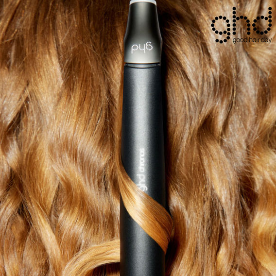 ghd Chronos Ultra-Fast HD Hair Straightener - Black