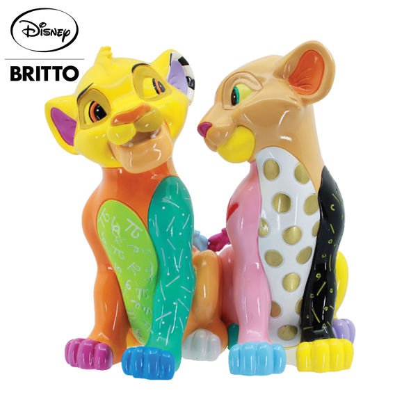 Disney Britto Simba & Nala Large Figurine