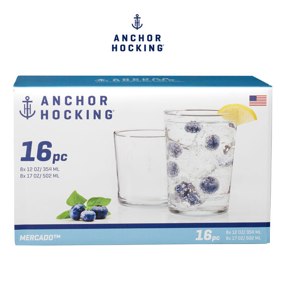Anchor Hocking® Mercado 16 Piece Set