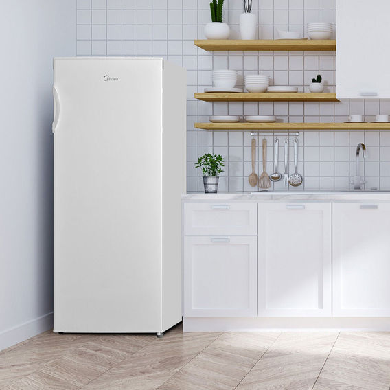 Midea 162L Upright Freezer White