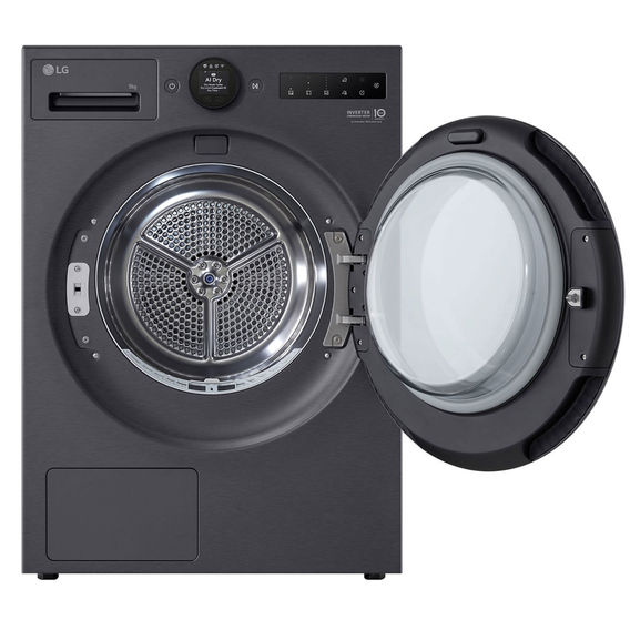 LG 9kg HEAT PUMP DRYER Matte Black LG 9kg HEAT PUMP DRYER Matte Black