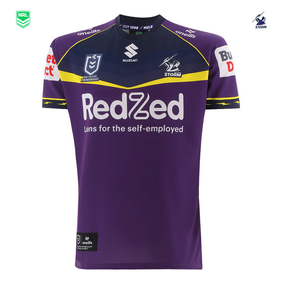 Melbourne Storm Team Jersey Adult - L Melbourne Storm Team Jersey Adult - L