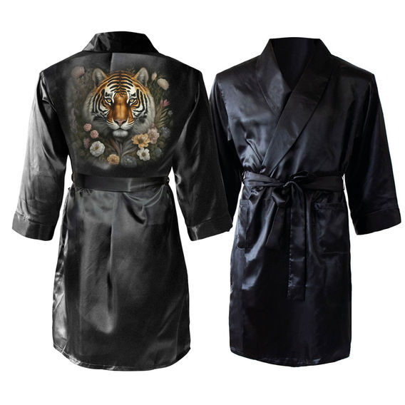 Tiger in Flowers Printed Quilt Cover Bundle - QB Tiger in Flowers Printed Quilt Cover Bundle - QB