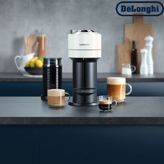Delonghi Nespresso Vertuo Pop Bundle - White